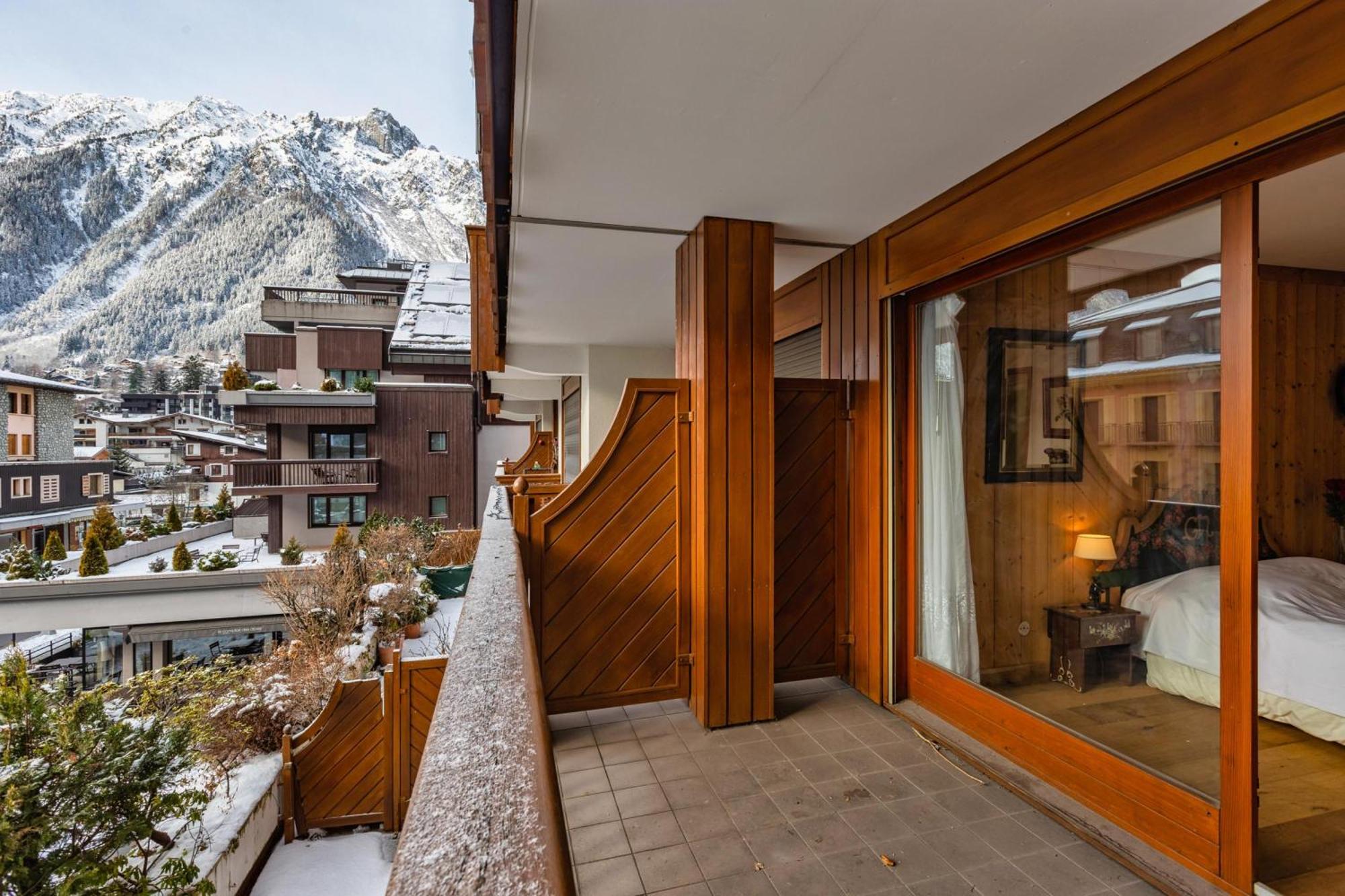 Duplex Aiguille Du Midi Large Terrasse - Happy Rentals Chamonix Exteriér fotografie